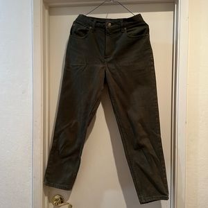 Levi’s 551 Dark Green Jeans - women’s petite